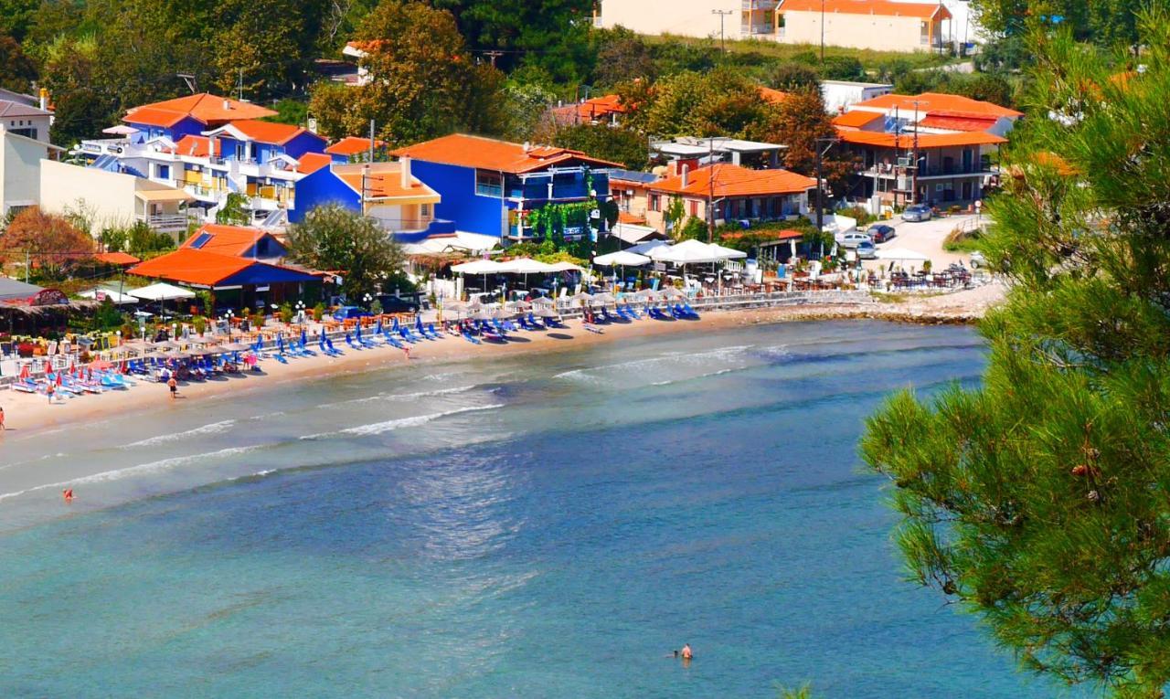 Blue Sea Beach Hotel 스칼라 포타미아스 외부 사진