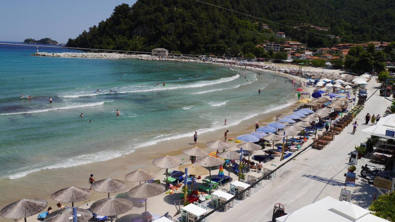 Blue Sea Beach Hotel 스칼라 포타미아스 외부 사진