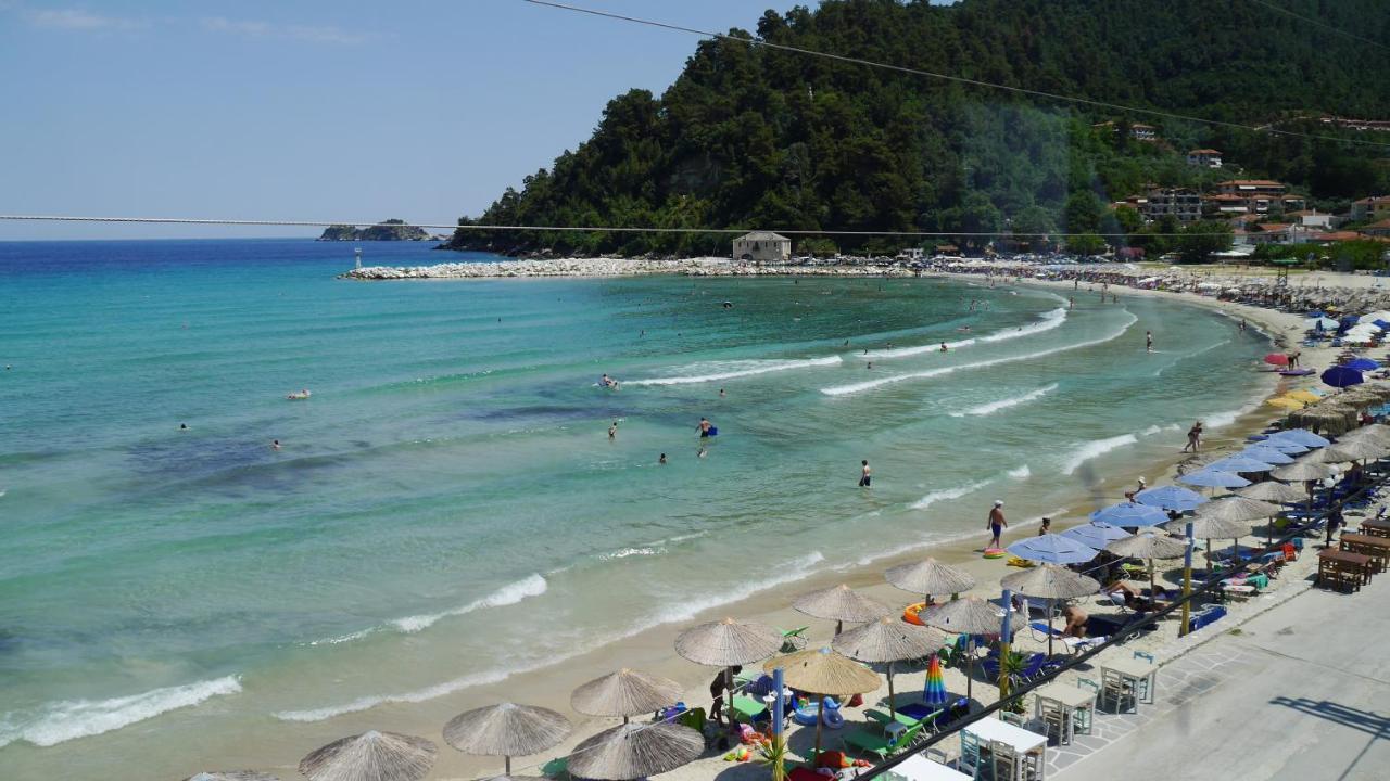 Blue Sea Beach Hotel 스칼라 포타미아스 외부 사진