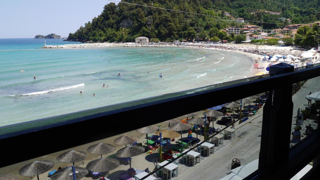 Blue Sea Beach Hotel 스칼라 포타미아스 외부 사진