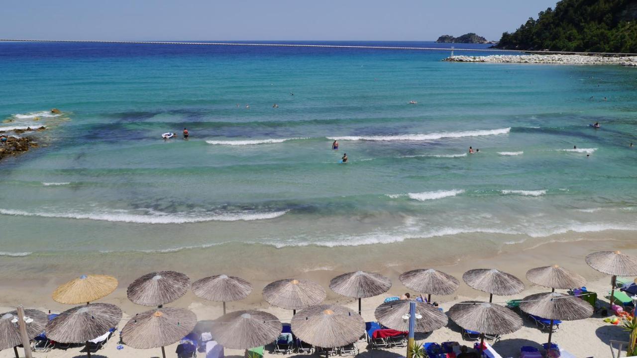 Blue Sea Beach Hotel 스칼라 포타미아스 외부 사진