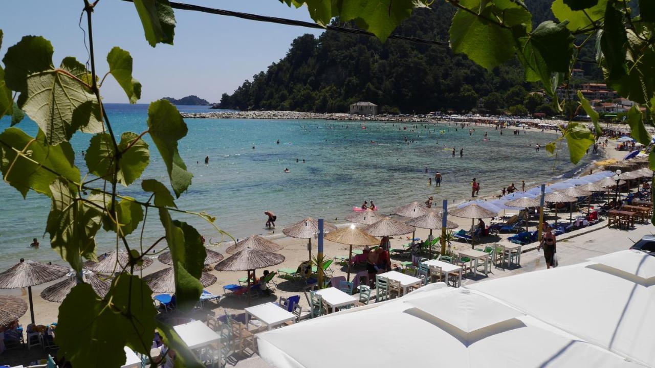 Blue Sea Beach Hotel 스칼라 포타미아스 외부 사진