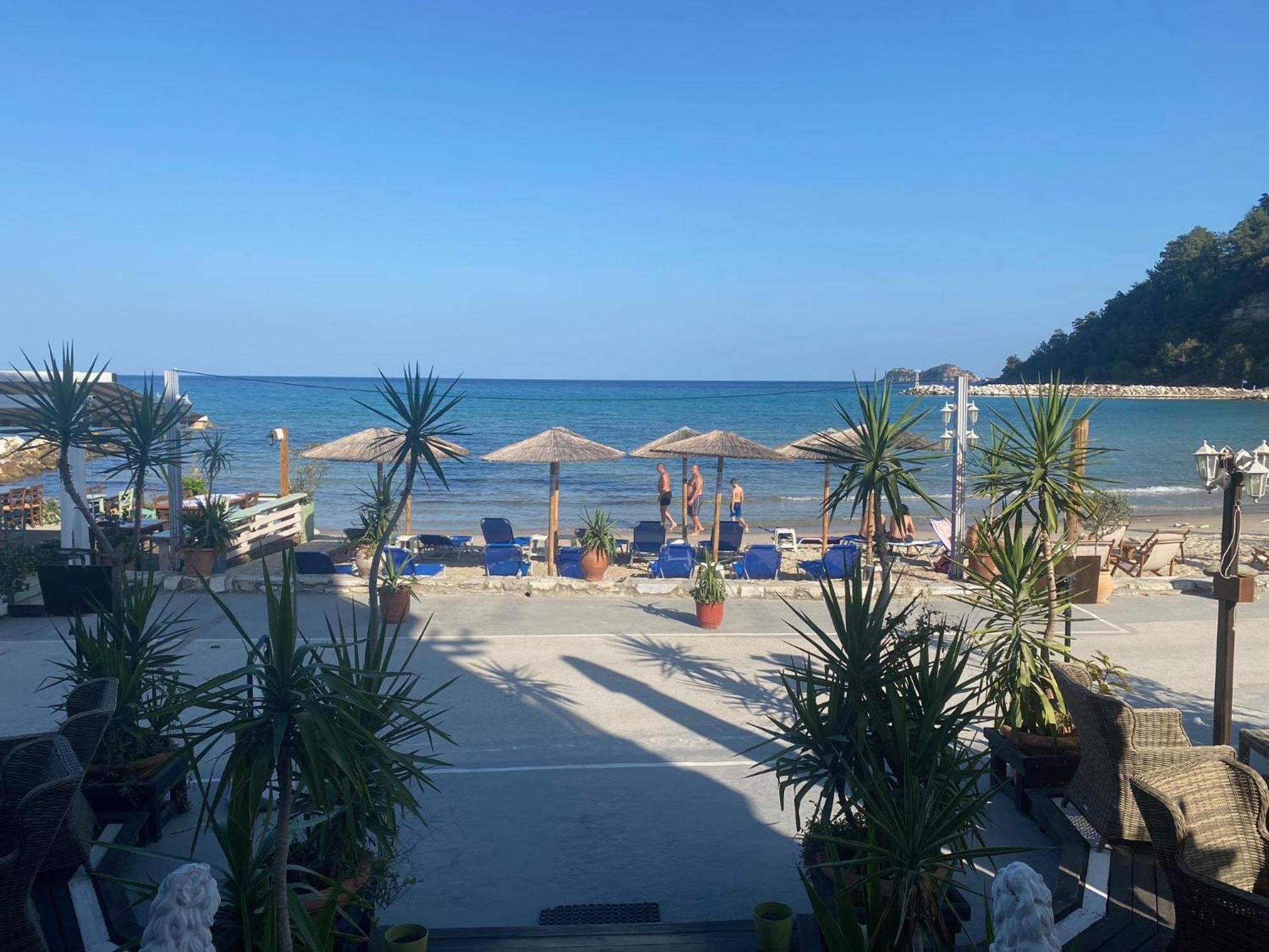 Blue Sea Beach Hotel 스칼라 포타미아스 외부 사진
